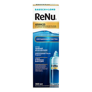 Раствор для контактных линз Renu Advanced 360 мл