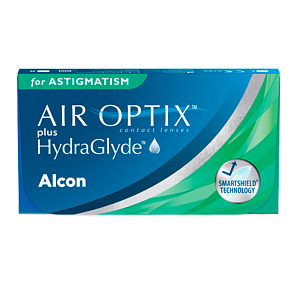 AIR OPTIX PLUS HydraGlyde for ASTIGMATISM 3pk